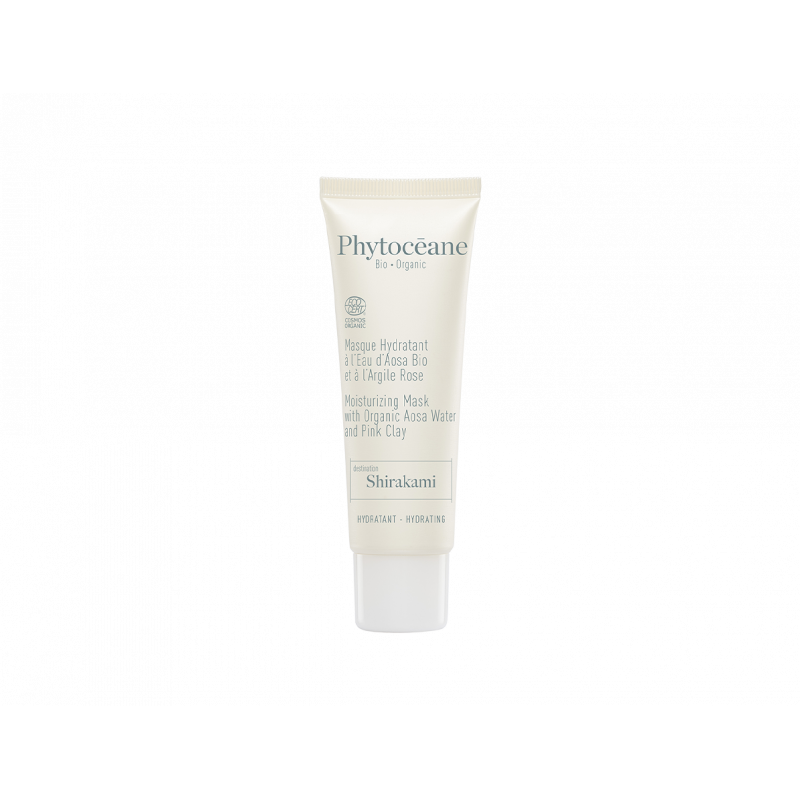 Moisturizing Mask with Organic Aosa Water and Pink Clay